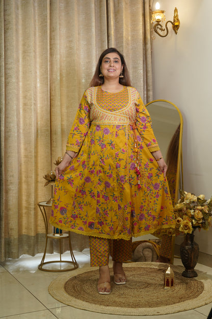 Angrakha Anarkali suit